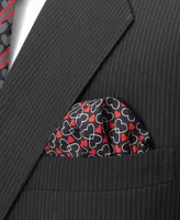 Cufflinks Inc. Men's Intertwined Hearts Pocket Square