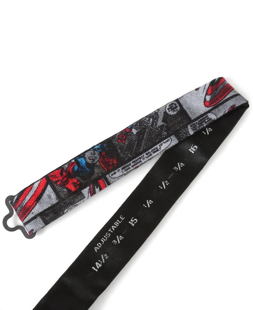 Marvel Men's Captain America Comic Bow Tie