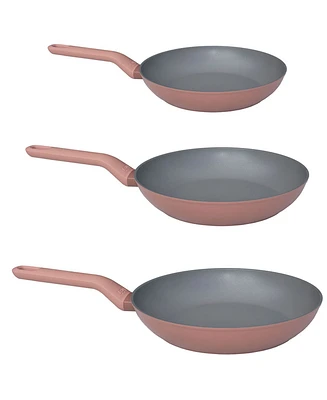 BergHOFF Leo 3Pc Nonstick Fry Pan Set, 8", 10