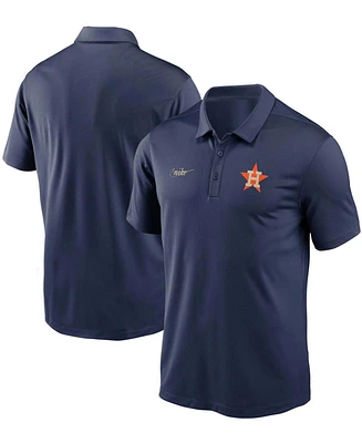 Men's Navy Houston Astros Cooperstown Collection Logo Franchise Performance Polo