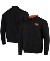 Men's Black Oregon State Beavers Tortugas Logo Quarter-Zip Jacket