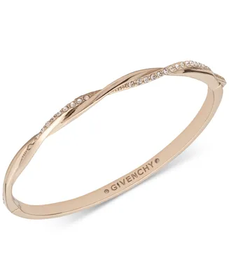 Givenchy Pave Twist Bangle Bracelet