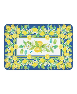 Lovely Lemons Kitchen Mat, 20" x 30"