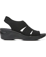 LifeStride Women's Double Up Washable Wedge Slingbacks