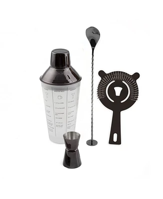 Thirstystone by Cambridge 15 Oz Recipe Shaker Mixology Set, 4 Pieces