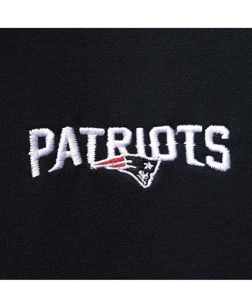 Men's Navy New England Patriots Craftsman Thermal Lined Full-Zip Hoodie