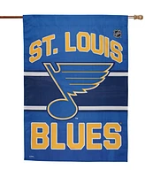 Multi St. Louis Blues 28" x 40" Wordmark Single-Sided Vertical Banner