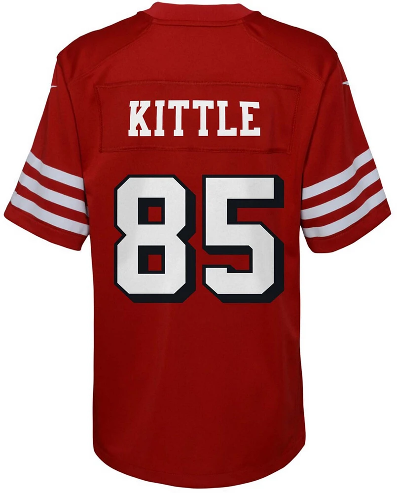 Nike Big Boys and Girls San Francisco 49ers Alternate Game Jersey - George Kittle