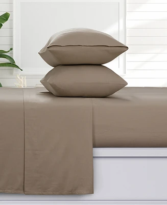 Azores Home Flannel Extra Deep Pocket 4 Piece Sheet Set