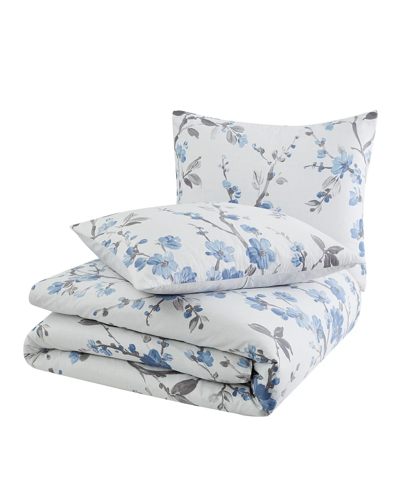 Cannon Kasumi Floral 3 Piece Comforter Set, King