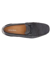 Aston Marc Men's Knit Lace-Strap Driving Loafer