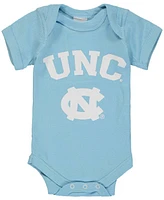 Infant Boys and Girls Carolina Blue North Tar Heels Arch Logo Bodysuit