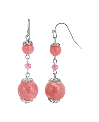 2028 Beaded Drop Earrings