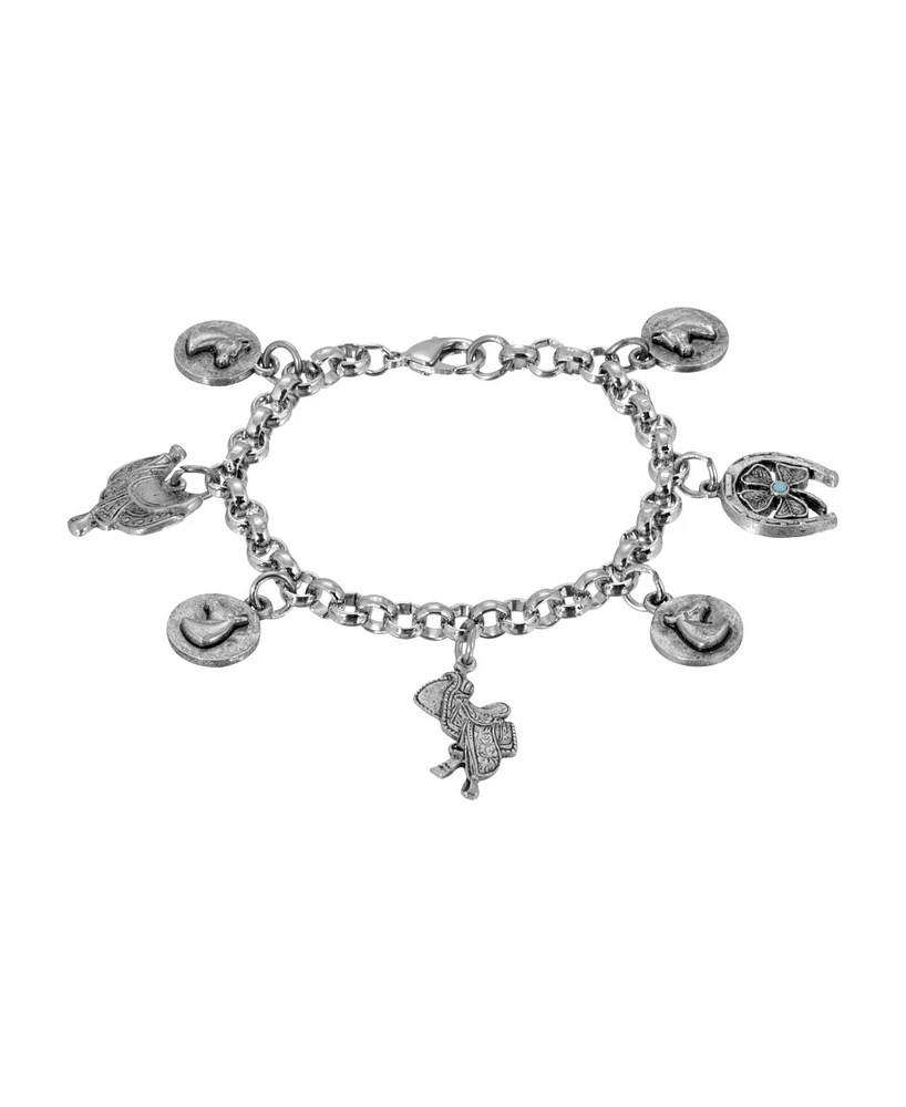 2028 Charm Horse Bracelet