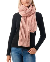 Marcus Adler Women's Ultra Soft Ribbed Solid Scarf