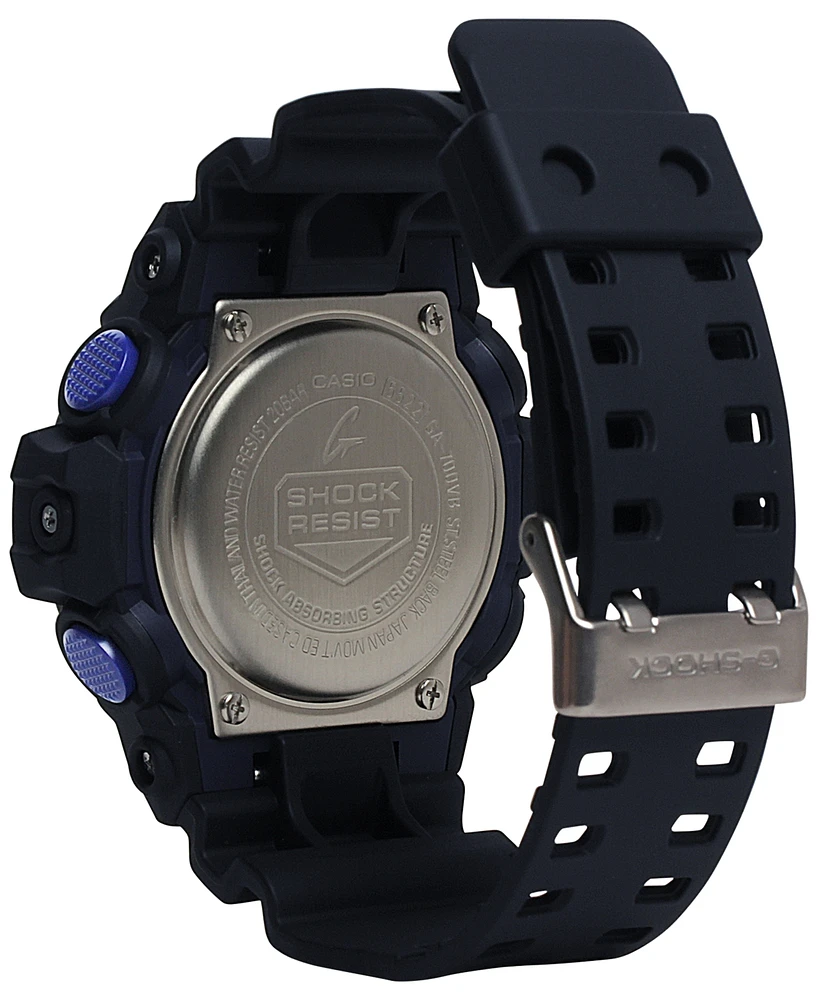 G-Shock Men's Black Resin Strap Watch, 53.4mm
