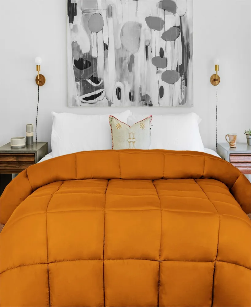 SuperiorBreathable All Season Down Alternative Comforter, Queen