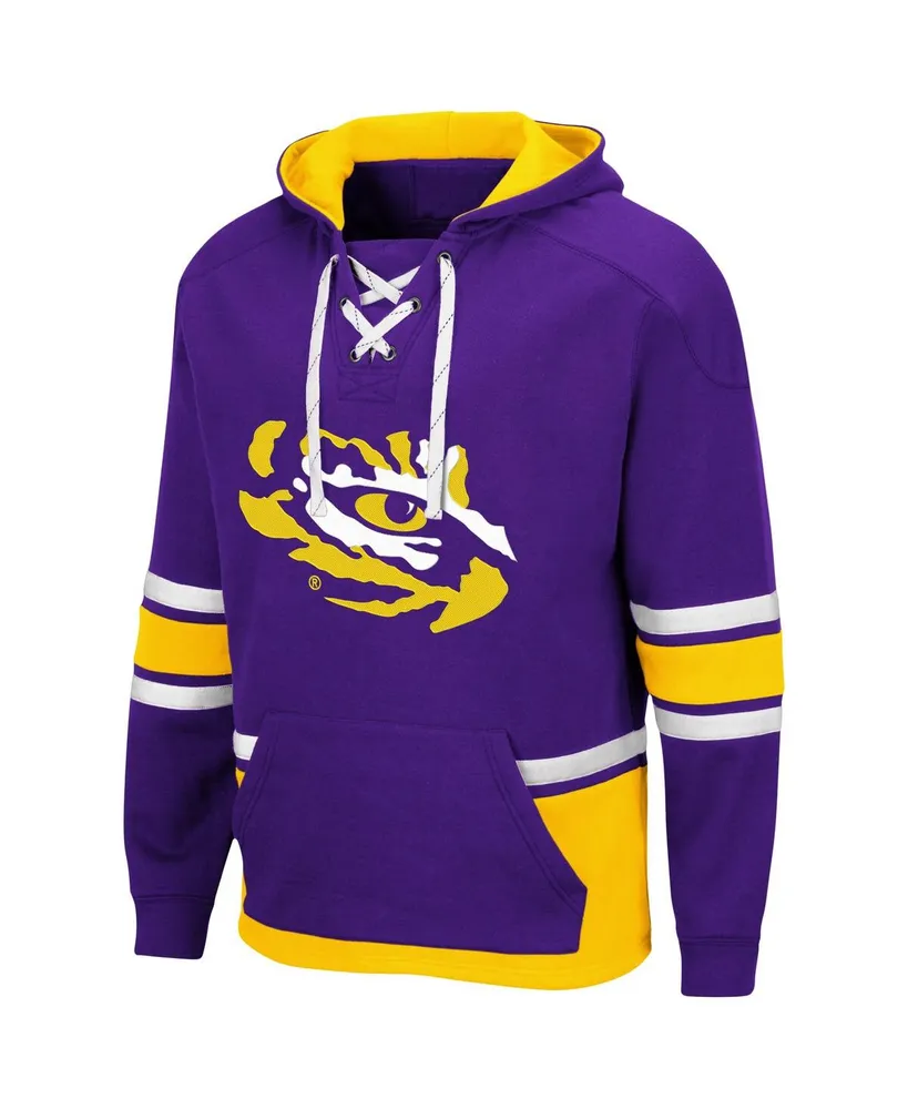 Men's Lsu Tigers Lace Up 3.0 Pullover Hoodie