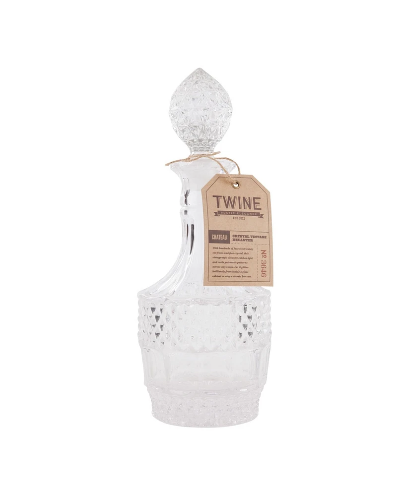 Twine Crystal Vintage Decanter
