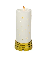 9" Nativity Scene Flameless Candle