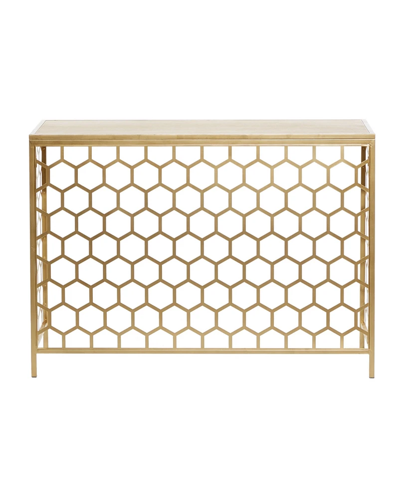 Metal Contemporary Console Table