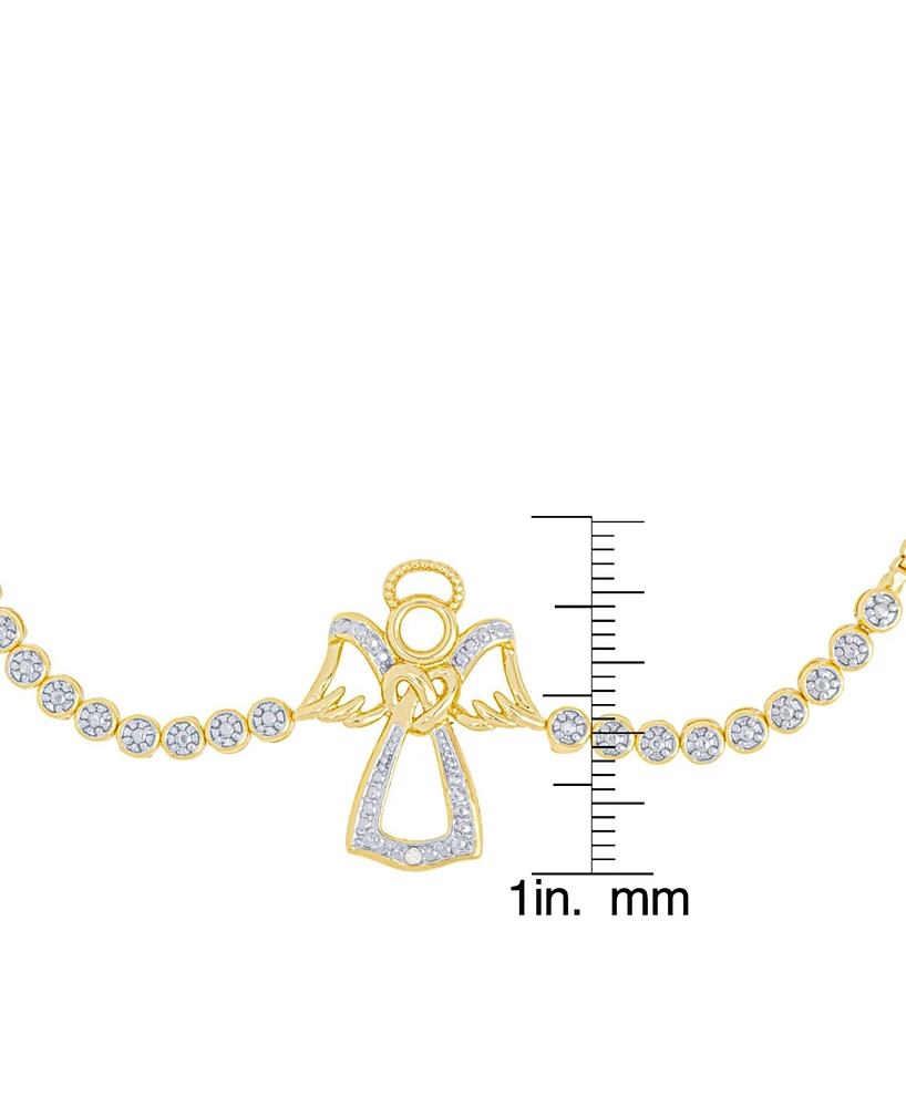 Macy's Women's Diamond Accent Adjustable Bracelet