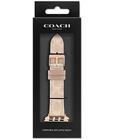 Coach Sand Canvas Strap 38/40/41mm Apple Watch Band