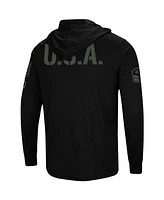 Men's Black Oklahoma State Cowboys Oht Military-Inspired Appreciation Hoodie Long Sleeve T-shirt