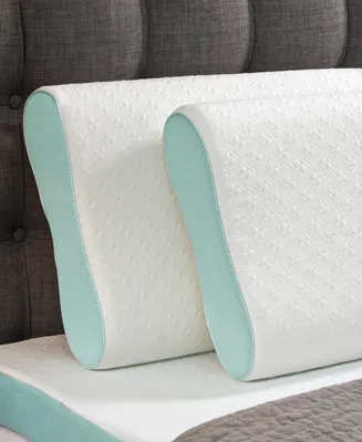 IntelliSLEEP Natural Comfort Contour Memory Foam Pillow, Standard, Exclusively at Macy's