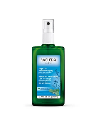 Weleda Sage 12 Hours Deodorant Spray, 3.4 oz