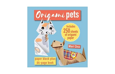 Origami Pets: Paper block plus 64-page book by Mari Ono