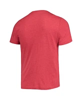 Men's Concepts Sport Heathered Charcoal, Crimson Oklahoma Sooners Meter T-shirt and Pants Sleep Set