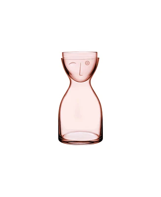 Nude Glass Mr. & Mrs. Night Carafe, Short