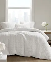 N Natori Cocoon Quilt Top 3-Pc. Comforter Set, Full/Queen