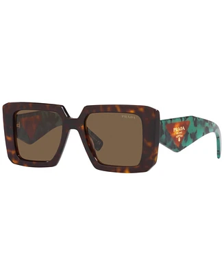 Prada Symbole Square Women's Sunglasses, Pr 23YS