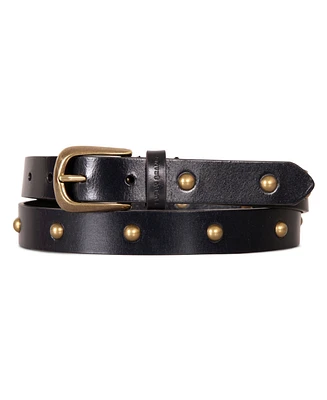 Lucky Brand Women's Metal Stud Leather Pant Belt