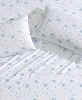 Closeout! Laura Ashley 300 Thread Count Cotton Sateen Pillowcase Pair, Standard