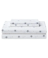 Nautica Star Spangled Coastal Cotton Percale 3-Piece Sheet Set