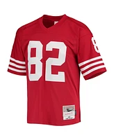 Men's Mitchell & Ness John Taylor Scarlet San Francisco 49ers 1990 Legacy Replica Jersey
