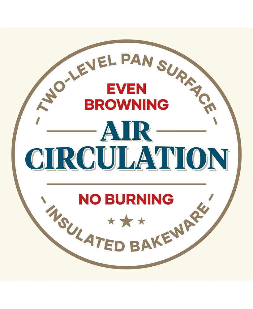 Farberware GoldenBake Bakeware Nonstick Rectangular Cake Pan with Lid, 9-Inch x 13-Inch, Gray