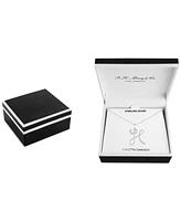 Diamond Fancy Initial 18" Pendant Necklace (1/10 ct. t.w.) in Sterling Silver