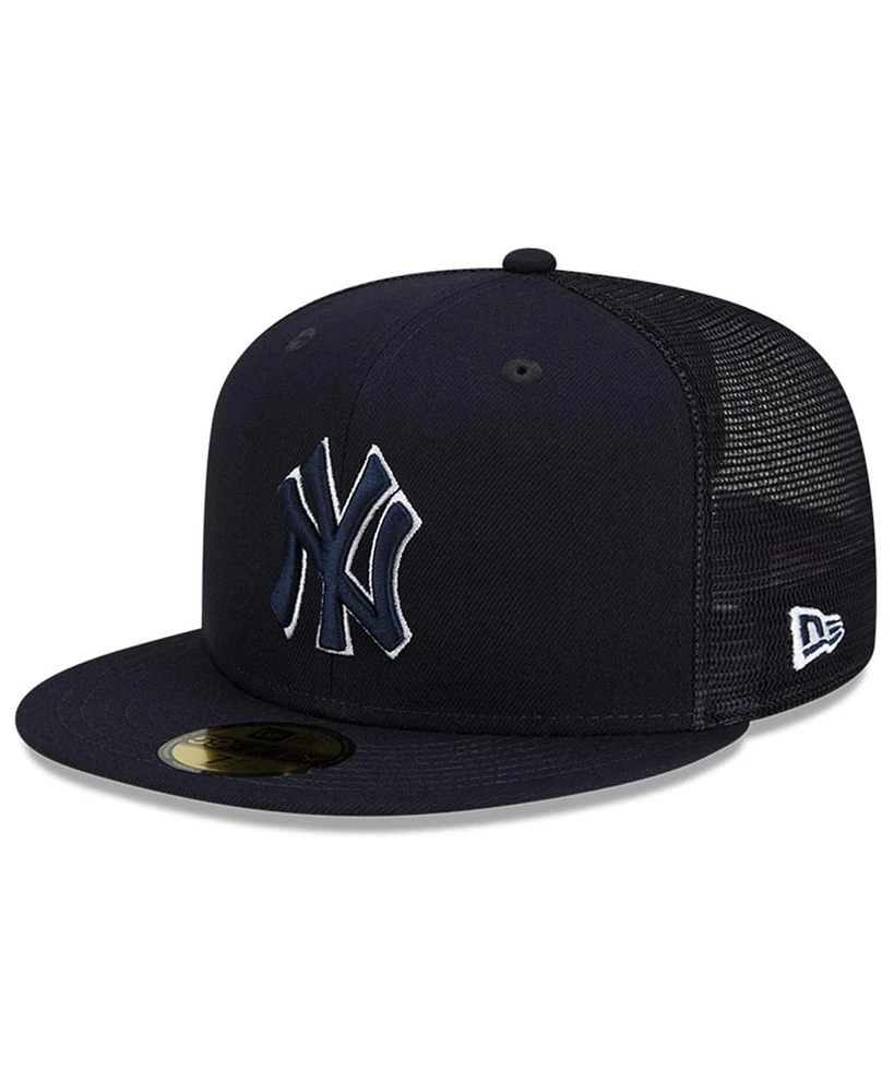 Men's New Era Navy New York Yankees 2022 Batting Practice 59FIFTY Fitted Hat