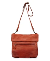 Old Trend Sweet Lotus Leather Bucket Bag