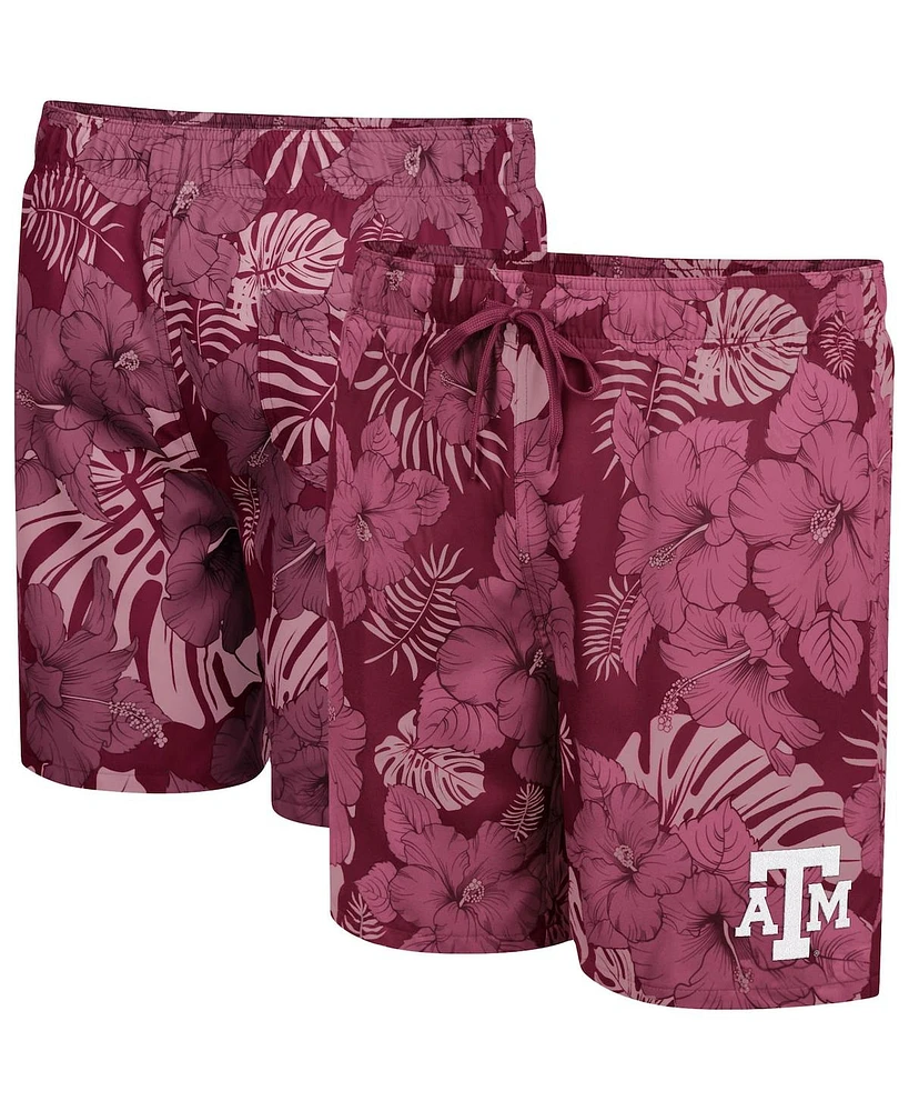 Men's Colosseum Maroon Texas A&M Aggies The Dude Swim Shorts
