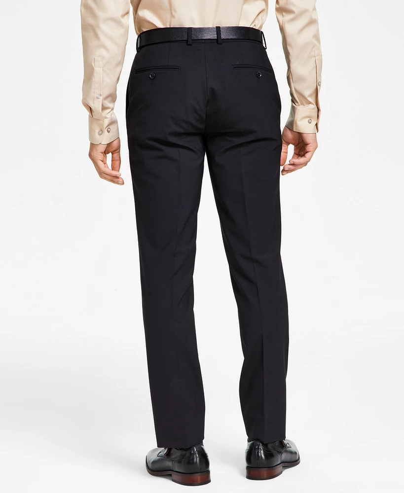 Bar Iii Men's Slim-Fit Wool Suit Pants, Created for Macy's