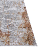 Closeout! Mink Home Alloy All 342 3' x 5' Area Rug