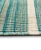 Liora Manne' Aruba Faded Stripe 8'3" x 11'6" Area Rug