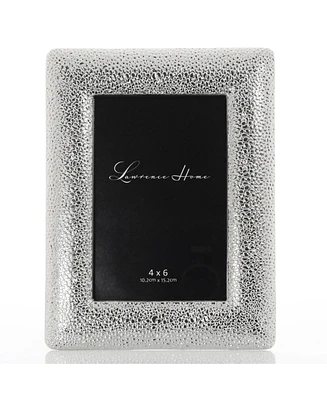 Pebble Design Metal Picture Frame, 4" x 6"