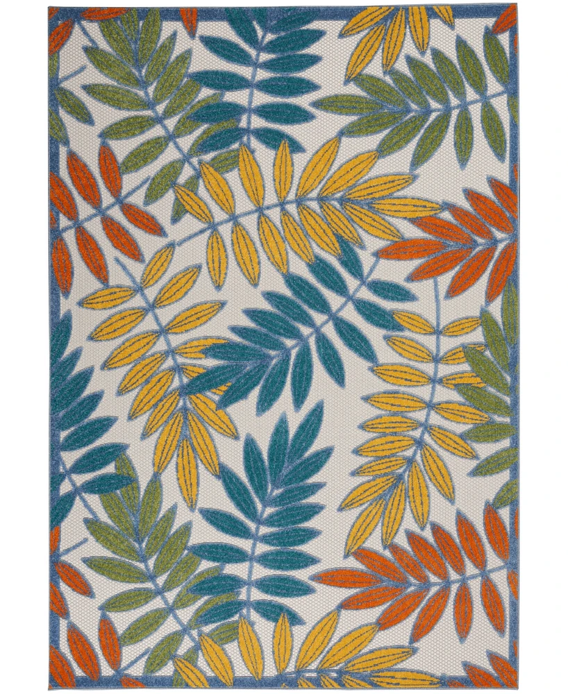 Nourison Home Aloha ALH18 3'6" x 5'6" Outdoor Area Rug