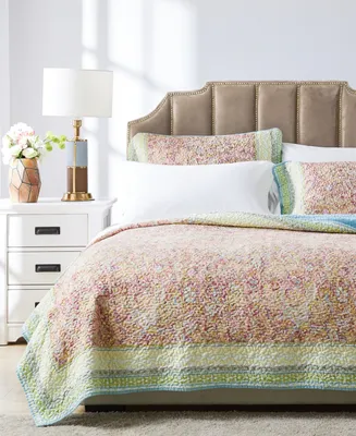 Greenland Home Fashions Palisades Pastel 3-Pc. Quilt Set